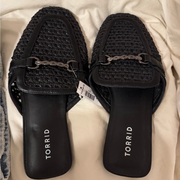 torrid Shoes - Black Slip-On Mules